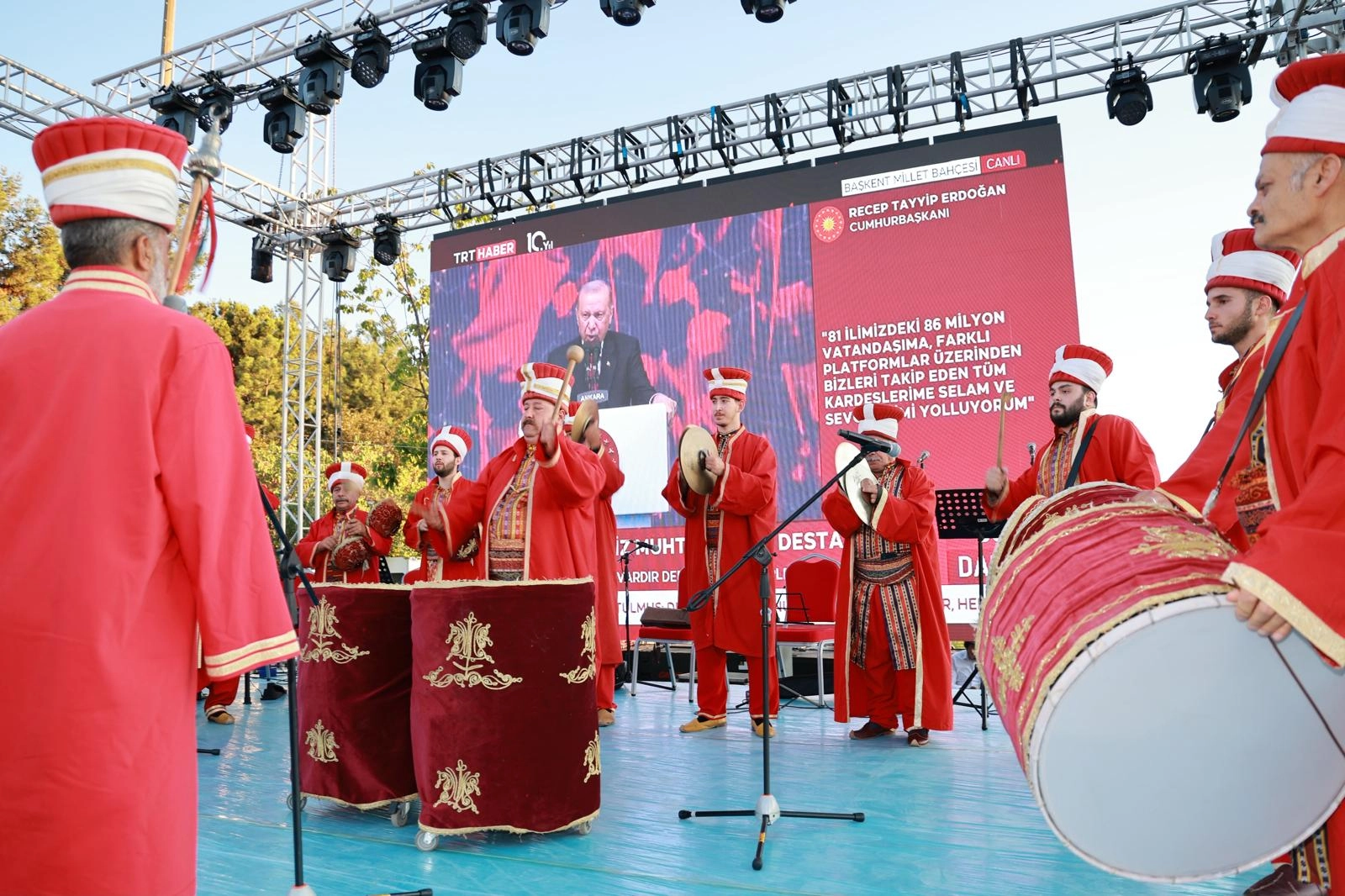 Gebze’de 15 Temmuz İrade Nöbetine Yoğun Katılım