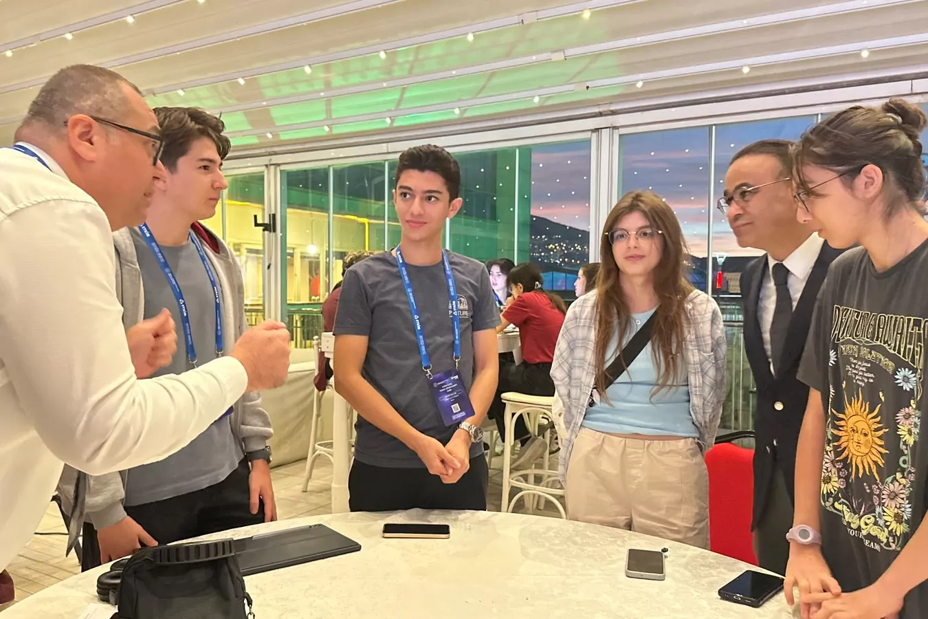 Ömer Yahşi’den Genç Tekno Girişim Kampı’na Ziyaret