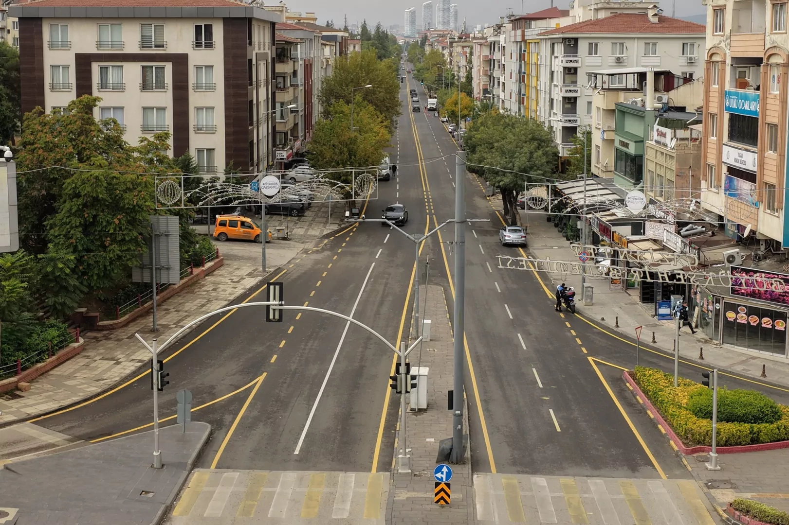 Gaziantep’te Üniversite Bulvarı ve Ordu Caddesi Yenilendi